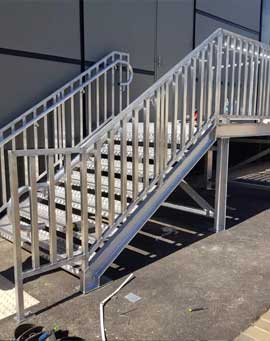 Central Stringer Staircase